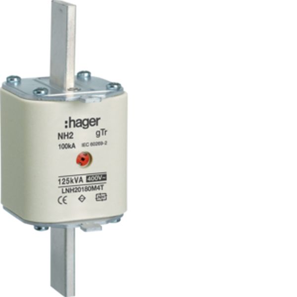 Hager LNH20180M4T NH2 gTr 400V 125kVA 180A M NH-Sicherungseinsatz (LNH20180M4T)
