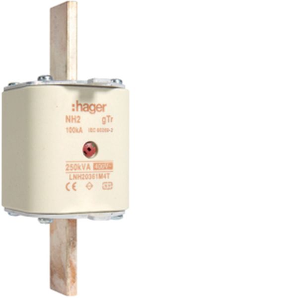 Hager LNH20361M4T NH2 gTr 400V 250kVA 361A M NH-Sicherungseinsatz (LNH20361M4T)