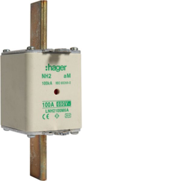 Hager LNH2100M6A NH2 aM 690V 100A K-Melder NH-Sicherungseinsatz (LNH2100M6A)