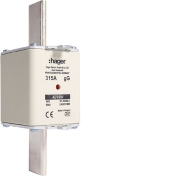 Hager LNH2315M6 NH2 gG 690V 315A K-Melder NH-Sicherungseinsatz (LNH2315M6)