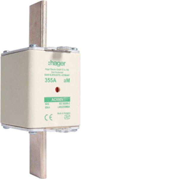 Hager LNH2355M6A NH2 aM 690V 355A K-Melder NH-Sicherungseinsatz (LNH2355M6A)