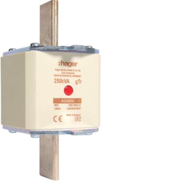 Hager LNH30361M4T NH3 gTr 400V 250kVA 361A M NH-Sicherungseinsatz (LNH30361M4T)