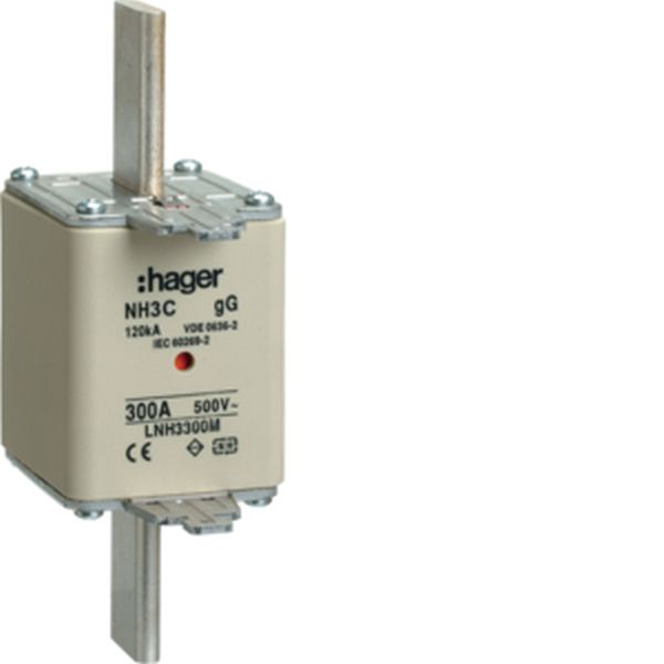 Hager LNH3300M NH3C gG 500V 300A K-Melder NH-Sicherungseinsatz (LNH3300M)