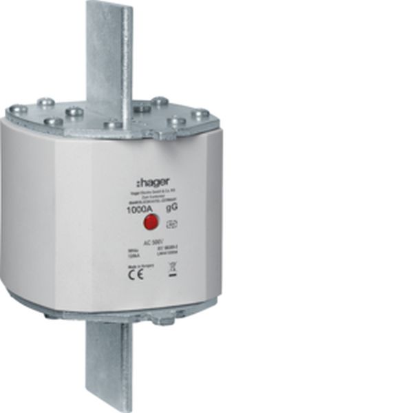 Hager LNH41000M NH4a gG 500V 1000A M-Melder NH-Sicherungseinsatz (LNH41000M)