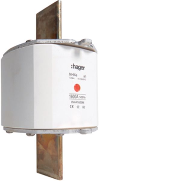 Hager LNH41600M NH4a gG 500V 1600A M-Melder NH-Sicherungseinsatz (LNH41600M)