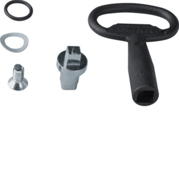 Hager FZ529N univers Vierkantverschluss 8mm Schliessung (FZ529N)