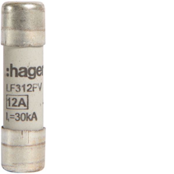 Hager LF312PV für PV 10x38 mm 1000V DC 12A Sicherung (LF312PV)