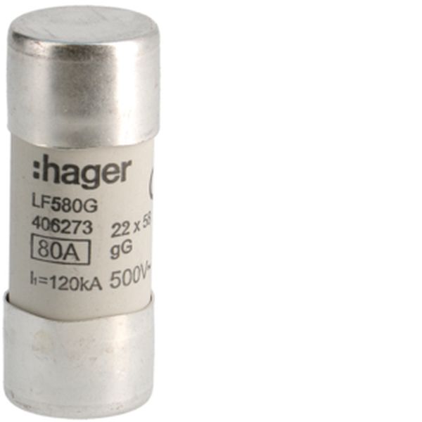 Hager LF580G 22x58mm gG 80A Sicherung (LF580G)