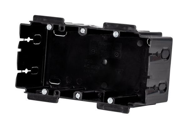 F-Tronic E834 2-fach 68x142x47mm Kabelkanaldose (7370040)