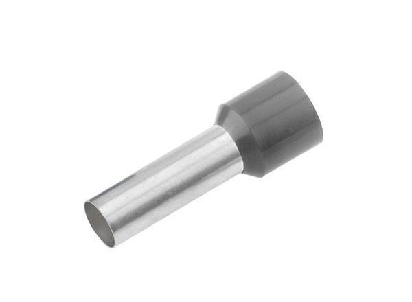 Cimco isolierte 0,75qmm x 12mm grau Aderendhülse (187006)