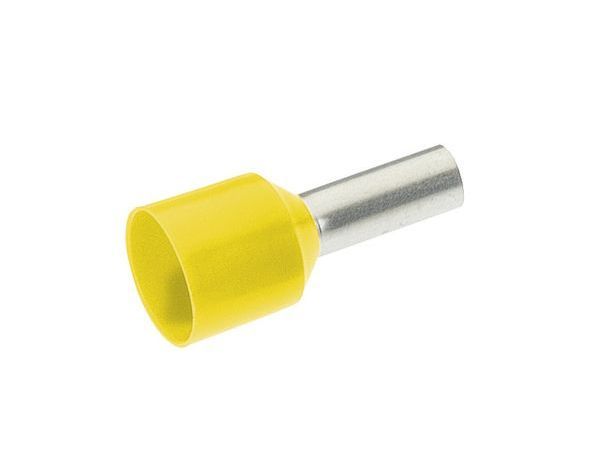 Cimco isolierte 6qmm x 12mm gelb Aderendhülse (187305)