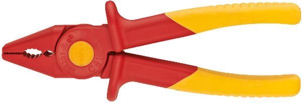 Knipex aus Kunststoff iso. flache Backen 180mm Greifzange (98 62 01)