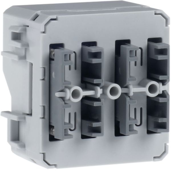 Hager BA KNX Secure AP 1f. 2 Schaltpunkte W.1 Taster (WNT302)