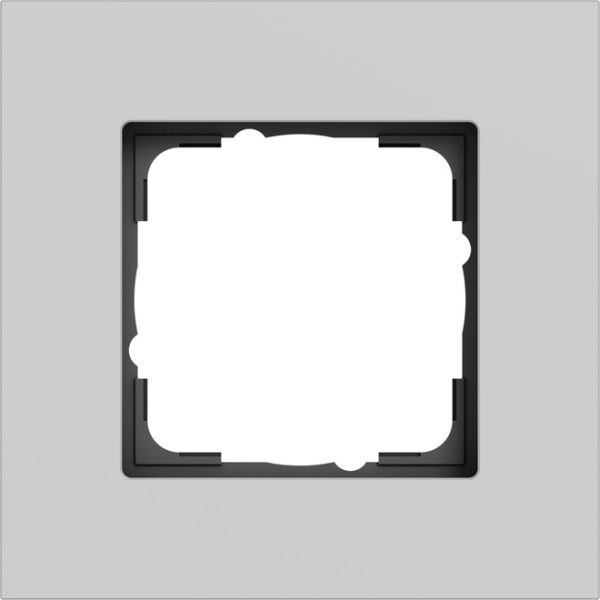 Gira 0211405,Abdeckrahmen 1f Gira Esprit Alum.Grau m(lack.)