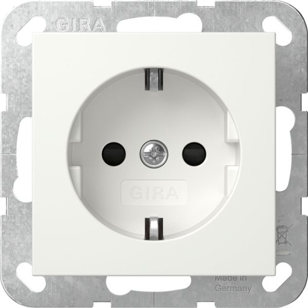 Gira 445303,SCHUKO STK SH System 55 Reinweiß