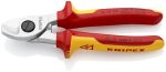 Knipex chrom isol. 165mm VDE 1000V Kabelschere (95 16 165)